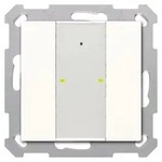 MDT RF-TA55A2.01 KNX RF+Funk Taster 2f Plus m.Aktor Reinwei&szlig; Gl&auml;nzend f.ETS5