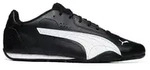 PUMA Catch Uni Sneaker aus glattem Kunstleder in Schwarz - Schwarz - 44