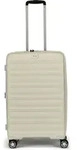 d&n Travel Line 4700 4 Rollen Trolley 68 cm mit Dehnfalte - Wei&szlig;