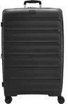 d&n Travel Line 4700 4 Rollen Trolley 78 cm mit Dehnfalte - Schwarz