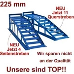 Auffahrrampe Rampe PKW 2x blau bis 225er R&auml;der extra breit 2000 kg pro Paar - Blau