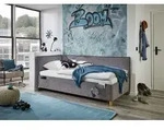 Meise M&ouml;bel Kinderbett FUN 90x200 cm | Bettgestell | Kopfteil & R&uuml;ckenteil glatt 