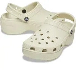Sandalen zum Reinschl&uuml;pfen Classic Platform Clog - Beige - 35