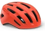 MET Miles Fahrradhelm f&uuml;r die Stra&szlig;e, in der Farbe coral, mit einem Kopfumfang von