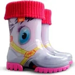 DEMAR Kinder TWISTER LUX Jungen M&auml;dchen Thermostiefel Gummistiefel gef&uuml;ttert