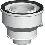 Wolf Erweiterung DN60/100 - DN80/125, aus PP