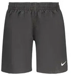 Hochwertige Herren Bade-Boxershorts in Schwarz mit Kordelzugbund - Schwarz - L