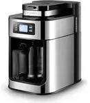 Vollautomatische 2-in-1 Kaffeemaschine Espresso-Kaffeemaschine, Filterkaffee,