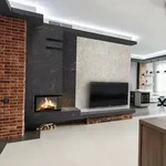 Wasserf&uuml;hrender Kamineinsatz KRATKI MBM rechts 12 kW &Oslash; 180 - Schwarz