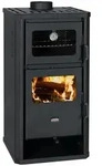 Holzofen mit Backfach Prity FM D &ndash; 12,1 kW, Backfach mit Thermometer,