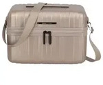 Travelite BARBARA Novelty - Beautycase 37 cm (satin nude) - Beige
