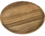 Zassenhaus Snackplatte - Gr&ouml;sse 30 cm diameter - Braun