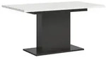 Esstisch Motion ausziehbar, Wei&szlig;/Grau, 150-190x76x90 cm - Wei&szlig;