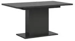 Esstisch ausziehbar Grau Nachbildung 150-190x76x90 cm elegant - Grau