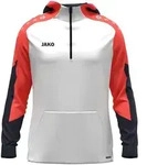 Jako Dynamic Polyester Hoodie Kinder wei&szlig; orange marine Gr 128 - Wei&szlig;