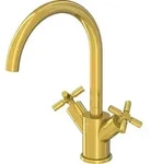 Steinberg Serie 250 Waschtischarmatur, schwenkbar, Zweigriff, mit Ablaufgarnitur,