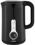 Sch&auml;fer 1,7L Wasserkocher &ndash; Elegantes Design und effizient - Schwarz