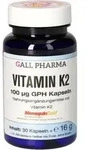 GALL PHARMA Vitamin K2 100 &mu;g GPH Kapseln, 30 St. Kapseln