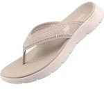 Skechers GO WALK Flex Sandale - Holly taupe 40 - Beige - 40