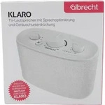 Albrecht Klaro, 4 W, Kabellos, Tragbarer Stereo-Lautsprecher, Wei&szlig;, TV, Integrierte