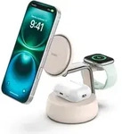 Belkin UltraCharge Pro 25W Qi2 mag.3-in-1 Ladest.ws. WIZ040kqSD - Wei&szlig;