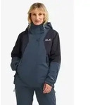 Jack Wolfskin Damen Skijacke Flowline 2L INS Jacket W Blau S - Blau - S