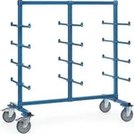 Fetra Tragarmwagen 2000x800mm, 24 Tragarme zweiseitig mit PVC-Schlauch mit