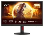 AOC G4 U27G4/WS, 68,6 cm (27"), 3840 x 2160 Pixel, 4K Ultra HD, Silber, Wei&szlig;