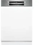 Bosch SMI4HAS07E, Voll integriert, Standardgr&ouml;&szlig;e (60 cm), Edelstahl, Tasten,...