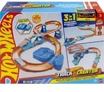 Hot Wheels Track Builder Track Creator Beschleuniger-Sprung-Schnellstrecke-Set mit