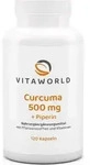 vitaworld Curcuma 500 mg Kapseln, 120 St. Kapseln