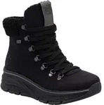 Rieker Damenschuhe Schn&uuml;rstiefel Schwarz Freizeit, Schuhgr&ouml;&szlig;e:36 EU - Schwarz -