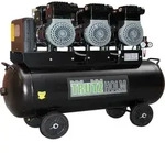 Fl&uuml;ster Kompressor Luftdruckkompressor 100L Kessel 62 dB leise 4500W - 738L/min