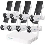 LUVISION Dual WLAN Solar Akku &Uuml;berwachungssystem 10 Kanal NVR 4MP