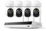 Reolink RLK12-800WPT4 &Uuml;berwachungssystem, 4X 4K 8MP WiFi 6 PT...