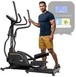 TREX SPORT Crosstrainer f&uuml;r zuhause TX-900ECT ARGON | Ellipsentrainer, 32-stufiger
