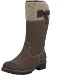 Rieker Stiefel Stiefel Kunstleder - Braun - 36