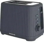 Taurus JONIC TOAST, 2 Scheibe(n), Grau, Tasten, Drehregler, 1150 W, 3,5 cm, 13,5 cm -