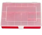 h&uuml;nersdorff 608100, Aufbewahrungsbox, Rot, Rechteckig, Polypropylen (PP), Einfarbig,
