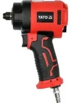Yato YT-09515, Luft-Ratschenschl&uuml;ssel, Schwarz, Rot, 1/2", 10000 RPM, 1200 Nm, 142