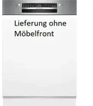 Bosch SMI2HTS06E, Halb integriert, Standardgr&ouml;&szlig;e (60 cm), Edelstahl, Tasten,...