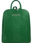 Cluty Rucksack Damen 021373 gr&uuml;n - Gr&uuml;n