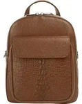 Cluty Rucksack Damen 021329 cognac - Braun