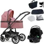 Pixini Kalani Kinderwagen Set 3in1 altrosa - Rosa