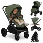 Lionelo Mika Plus Universal-Buggy bis zu 22kg Hohe Man&ouml;vrierf&auml;higkeit XXL-Verdeck