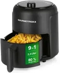 GOURMETmaxx Hei&szlig;luft-Fritteuse 2,3l - schwarz - Schwarz