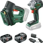 Combo Kit 18VUniversalImpactDrive+UniversalPump, 1x PBA 18V 2.0Ah+PBA 18V 4.0Ah