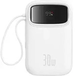 Baseus QPow 2 10000mAh Powerbank Wei&szlig; 30W USB-C - Wei&szlig;