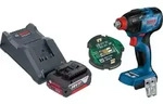 Bosch GDX 18V-210 C Professional Akku Drehschlagschrauber 18 V 210 Nm Brushless + 1x