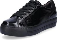 Paul Green Damen Sneaker schwarz Lack 8,5